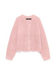 Vero Moda Kardigan w kolorze jasnoróżowym rozmiar: M. Różowe swetry Vero Moda, m, bez wzorów, z wełny, bez ramiączek. Za 188.85 zł.