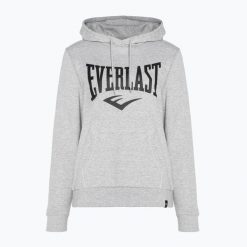 Bluza damska Everlast Taylor. Szare bluzy z kapturem Everlast, s, bez wzorów, z bawełny, z kapturem. Za 266.00 zł.