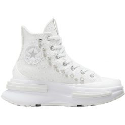 Trampki Converse Run Star Legacy Cx Platform Studded, Kobiety. Białe trampki Converse, bez wzorów, retro, bez zapięcia. Za 890.00 zł.