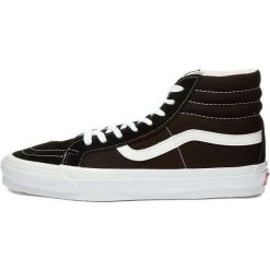 Buty sportowe Vans Sk8 hi Lx Og. Brązowe buty sportowe lifestyle Vans, bez wzorów, sportowe, bez zapięcia, Vans SK8. W wyprzedaży za 290.00 zł.