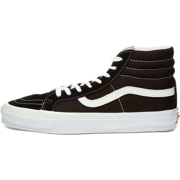 Buty sportowe Vans Sk8 hi Lx Og. Brązowe buty sportowe lifestyle Vans, bez wzorów, sportowe, bez zapięcia, Vans SK8. W wyprzedaży za 290.00 zł.