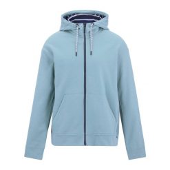 Damska Bluza Z Kapturem Bayletta Z Pełnym Zamkiem Błyskawicznym. Niebieskie bluzy Regatta, bez wzorów, bez ramiączek, z kapturem. Za 178.99 zł.