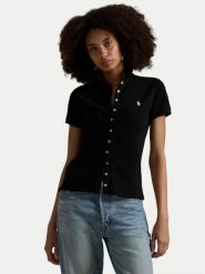 Polo Ralph Lauren Koszula 211939272004 Czarny Slim Fit. Czarne koszule Polo Ralph Lauren, xs, bez wzorów, z bawełny, bez kołnierzyka, bez ramiączek. Za 449.99 zł.