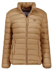 Geographical Norway Kurtka pikowana w kolorze jasnobrązowym rozmiar: XXL. Brązowe kurtki Geographical Norway, xxl, bez wzorów, bez kaptura. Za 194.38 zł.
