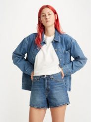 Levi's® Szorty jeansowe 80'S A46950003 Niebieski Loose Fit. Niebieskie szorty bez wzorów, z bawełny. Za 279.99 zł.