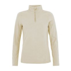 Polar 1/4 zamek dla kobiet Protest Mutez. Brązowe bluzy z polaru Protest, na zimę, bez wzorów, z polaru, narciarskie. W wyprzedaży za 119.90 zł.