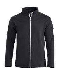 Clique Kurtka unisex Ducan z poliestru z mękką stroną wewnątrz – black. Czarne kurtki CLIQUE, m, bez wzorów, bez kaptura. Za 240.14 zł.