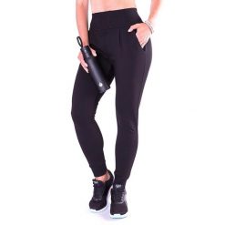 Dopasowane spodnie dresowe na siłownię damskie 2skin FITGIRL CZARNE. Czarne spodnie dresowe 2SkIN, bez wzorów, z bawełny, sportowe. W wyprzedaży za 110.00 zł.