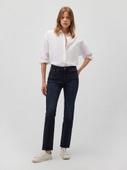 MAVI Dżinsy "Kendra" - Slim fit - w kolorze granatowym rozmiar: W28/L30. Niebieskie jeansy Mavi, l, bez wzorów, klasyczne. Za 154.95 zł.