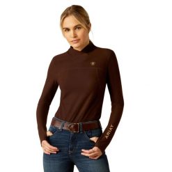 Kurtka jeździecka damska typu portfelowego Ariat Lowell 3.0. Brązowe kurtki Ariat, m, bez wzorów, z materiału, eleganckie, bez kaptura. Za 341.00 zł.