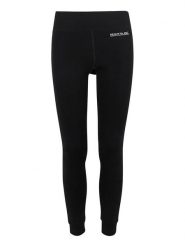 Regatta Legginsy zimowe "Thermal Stretch" w kolorze czarnym rozmiar: onesize. Czarne legginsy Regatta, bez wzorów, prążkowane, sportowe. Za 66.00 zł.