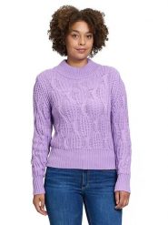 BETTY & CO Sweter w kolorze lawendowym rozmiar: 36. Różowe swetry Betty & Co, bez wzorów, z wełny, bez ramiączek. Za 104.89 zł.