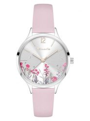 Tamaris Zegarek kwarcowy w kolorze srebrno-jasnoróżowym rozmiar: onesize. Różowe, analogowe zegarki Tamaris, metalowe. Za 130.99 zł.