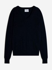 AUTHENTIC CASHMERE Kaszmirowy sweter w kolorze czarnym rozmiar: XXL. Czarne swetry AUTHENTIC CASHMERE, xxl, bez wzorów, z kaszmiru, bez ramiączek. Za 369.99 zł.
