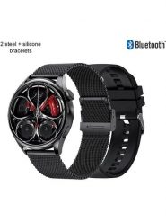 SmartCase Smartwatch w kolorze czarnym rozmiar: onesize. Czarne, cyfrowe zegarki SmartCase, ze stali. Za 192.33 zł.