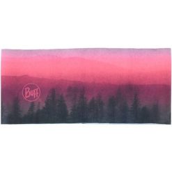 Opaska sportowa na głowę damska Buff Tech Polar Headband. Czerwone bluzy z polaru Buff, bez wzorów, z elastanu, trekkingowe. Za 79.00 zł.