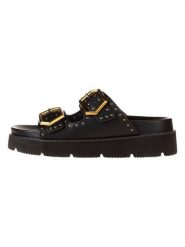 Pepe Jeans FOOTWEAR Klapki w kolorze czarnym rozmiar: 38. Czarne klapki Pepe Jeans FOOTWEAR, bez wzorów, z jeansu, klasyczne, z otwartym noskiem, bez obcasa, bez zapięcia. Za 110.04 zł.