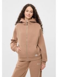 Bench Bluza "Gandia" w kolorze jasnobrązowym rozmiar: 38. Brązowe bluzy Bench, bez wzorów, z bawełny, bez ramiączek, bez kaptura. Za 184.46 zł.