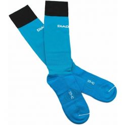 Skarpety piłkarskie Diadora Game Skarpety Aia Niebieskie 43-46. Niebieskie skarpetki Erima, bez wzorów, z bawełny. Za 119.99 zł.