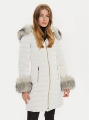 Marciano Guess Kurtka puchowa 4BGL02 7176A Beżowy Regular Fit. Brązowe kurtki Marciano Guess, z aplikacjami, z puchu, bez kaptura. Za 839.99 zł.