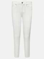 S.Oliver Jeansy 2140833 Biały Slim Fit. Białe jeansy S.Oliver, s, bez wzorów, z bawełny. Za 169.99 zł.
