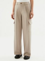 Calvin Klein Jeans Spodnie palazzo J20J224848 Szary Relaxed Fit. Szare spodnie materiałowe Calvin Klein Jeans, bez wzorów, z jeansu. Za 319.99 zł.