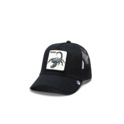 Czapka z daszkiem Goorin Bros. The Deadliest Scorpion Trucker 101-1687-BLK. Czarne czapki z daszkiem Goorin Bros, bez wzorów. Za 165.00 zł.