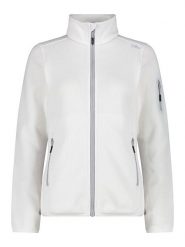 CMP Kurtka polarowa w kolorze białym rozmiar: 42. Białe kurtki CMP, bez wzorów, z materiału, bez kaptura. Za 140.20 zł.