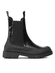 Gant Sztyblety Prepnovo Chelsea Boot 27551365 Czarny. Czarne botki Gant, bez wzorów, ze skóry, bez obcasa, na płaskiej podeszwie, bez zapięcia. Za 539.99 zł.