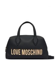 LOVE MOSCHINO Torebka JC4252PP0PKD0000 Czarny. Czarne torebki klasyczne Love Moschino, bez wzorów, ze skóry, bez dodatków. Za 949.99 zł.