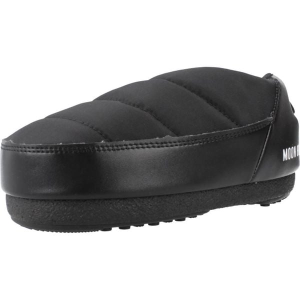Sandały MOON BOOT MB SANDAL BAND NYLON Czarny. Czarne sandały Moon Boot, bez wzorów, z nylonu, bez obcasa, bez zapięcia. W wyprzedaży za 482.35 zł.