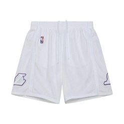 Szorty Los Angeles Lakers Swingman Christmas Day 2012/13. Białe szorty Mitchell & Ness, bez wzorów, sportowe. Za 389.00 zł.