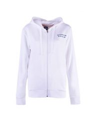 Bluza trekking damska. Białe bluzy North Sails, xs, z aplikacjami, z bawełny, z kapturem, trekkingowe. Za 198.00 zł.