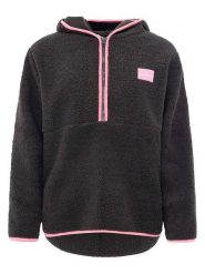 Zwillingsherz Bluza polarowa w kolorze czarnym rozmiar: L. Czarne bluzy z kapturem Zwillingsherz, l, bez wzorów, z polaru. Za 176.08 zł.