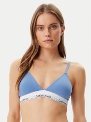 Calvin Klein Underwear Biustonosz braletka 000QF5650E Niebieski. Niebieskie biustonosze Calvin Klein Underwear, bez wzorów, z bawełny. Za 109.99 zł.