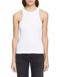 ESPRIT Top w kolorze białym rozmiar: XXL. Białe topy sportowe Esprit, xxl, bez wzorów, prążkowane. Za 33.06 zł.