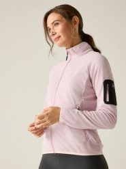 Regatta Kurtka polarowa "Rivendell" w kolorze jasnoróżowym rozmiar: 52. Różowe kurtki Regatta, bez wzorów, z polaru, bez kaptura. Za 136.45 zł.