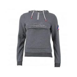 Damska bluza polarowa z kapturem Peak Mountain Aflow. Szare bluzy z kapturem Peak Mountain, bez wzorów, z polaru, narciarskie. Za 193.50 zł.