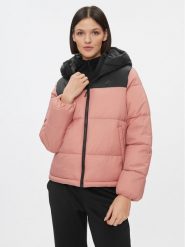 4F Kurtka puchowa 4FAW23TDJAF230 Koralowy Regular Fit. Pomarańczowe kurtki 4f, na zimę, l, bez wzorów, z puchu, bez kaptura. Za 269.99 zł.