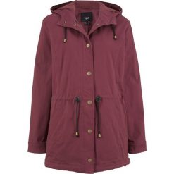 Parka z regulacją obwodu bonprix czerwony klonowy. Płaszcze marki bonprix. Za 124.99 zł.