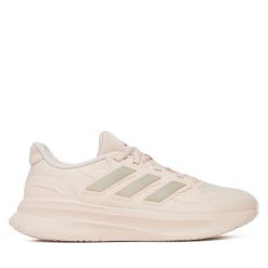 Buty do biegania adidas. Czerwone buty do biegania adidas, bez wzorów, bez zapięcia, do biegania. Za 349.99 zł.
