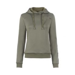 Damska bluza z kapturem zapinana na zamek Cavallo Raiana. Zielone bluzy CAVALLO, bez wzorów, sportowe, bez ramiączek, z kapturem. Za 327.00 zł.