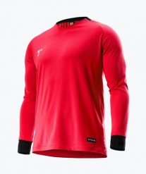 Bluza bramkarska do piłki nożnej T1tan. Czerwone bluzy T1TAN, s, bez wzorów, z materiału, eleganckie, bez ramiączek, bez kaptura. Za 199.99 zł.