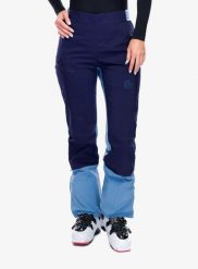 Spodnie softshell damskie La Sportiva Ikarus Pant. Niebieskie spodnie narciarskie La Sportiva, bez wzorów, z softshellu, narciarskie. Za 714.99 zł.