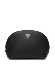 Guess Kosmetyczka PW7526 P5270 Czarny. Czarne torebki klasyczne Guess, z aplikacjami, ze skóry, bez dodatków. Za 189.99 zł.