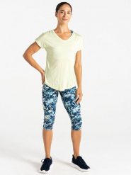 Dare 2b Koszulka sportowa "Vigilant Tee" w kolorze żółtym rozmiar: 42. Żółte t-shirty sportowe Dare 2b, bez wzorów, z materiału, bez ramiączek, outdoorowe. Za 61.75 zł.