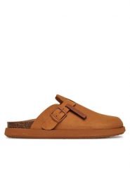 D.Franklin Klapki DFSH407002 Brązowy. Brązowe klapki D.Franklin, bez wzorów, ze skóry, bez obcasa, bez zapięcia. Za 329.99 zł.