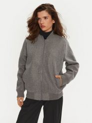Brave Soul Kurtka bomber LJK-WRENLEY Szary Regular Fit. Szare kurtki Brave Soul, bez wzorów, z syntetyku, bez kaptura. Za 139.99 zł.