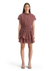 Scotch & Soda Sukienka w kolorze bordowo-jasnoróżowym rozmiar: 40. Czerwone sukienki Scotch & Soda, bez wzorów, bez kołnierzyka, bez ramiączek, mini. Za 162.87 zł.