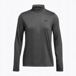 Bluza Damska Sportowa Rozpinana Under Armour Tech 1/2 Zip- Solid. Szare bielizna termoaktywna damska Under Armour, bez wzorów, bez ramiączek, do biegania. Za 179.99 zł.
